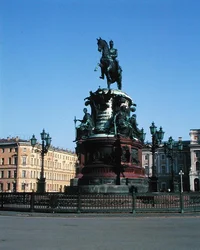 Reiterdenkmal für Zar Nikolaus I. (1796-1855) 1856-59